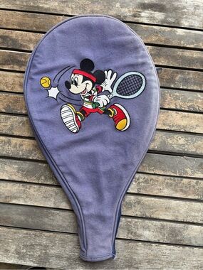 Vintage Disney Mickey Mouse Tennis Racket Cover